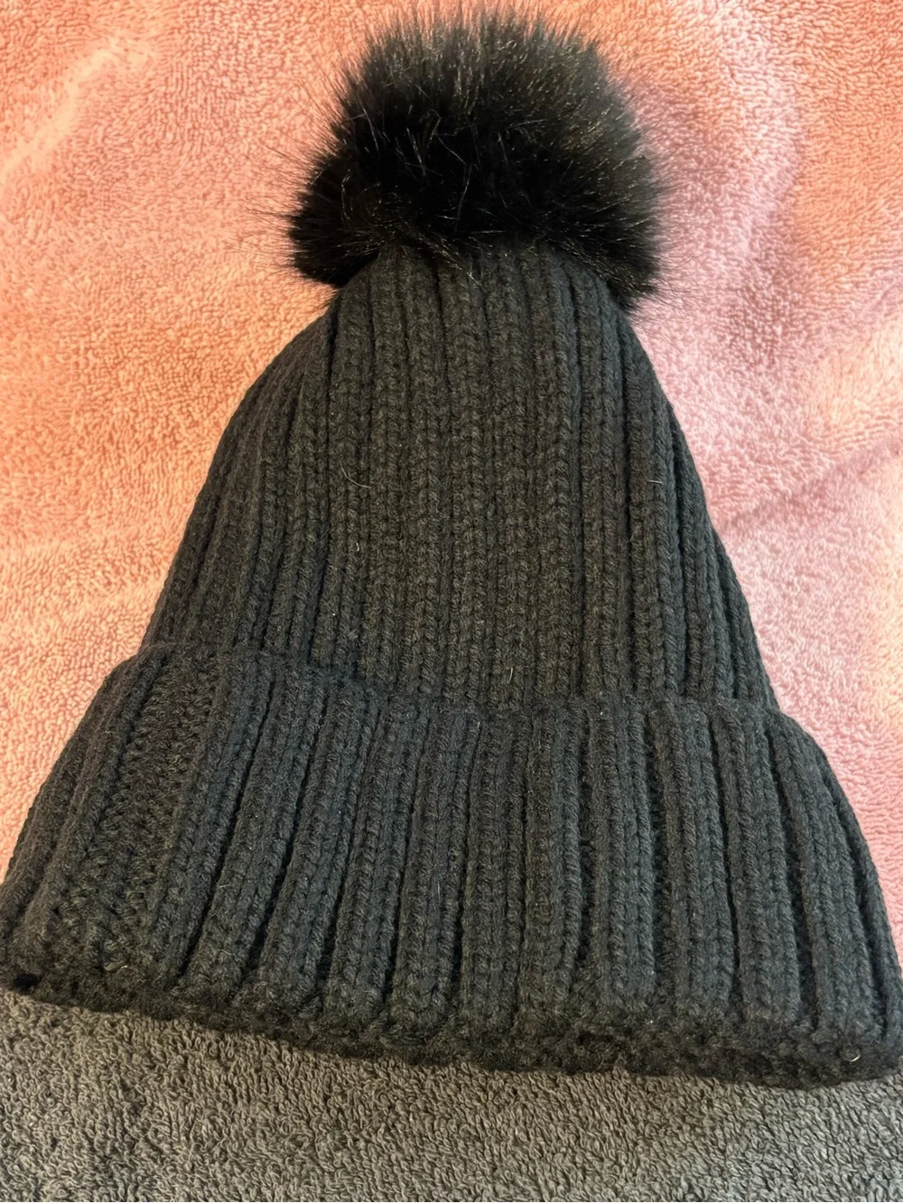 Unisex Pom Pom Beanie & Gloves Set with Socks - Warm Winter Accessories NWOT